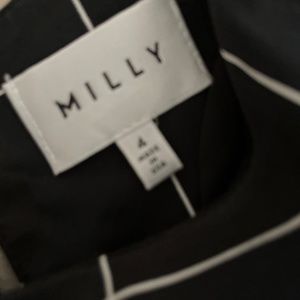 Milly grid pattern dress